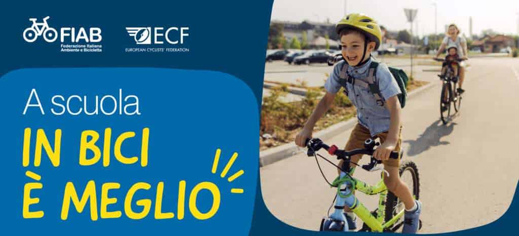 A scuola in bici è meglio. Campagna Tesseramento 2025